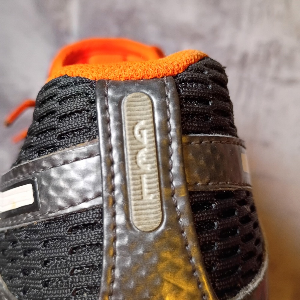 ASICS Gel-Blur33 Mens Running Shoes T2H3N Black Orange White Size 9 Sneakers Y2K - Picture 10 of 10